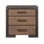 Modern Veil Veil/Mist Two-Tone Soft Close Nightstand