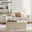 110x38x38cm Linen Upholstered Storage Bench-132398327