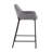 Cassiopeia Upholstered Counter Stool with Metal Frame-819517392-819517393-819517405
