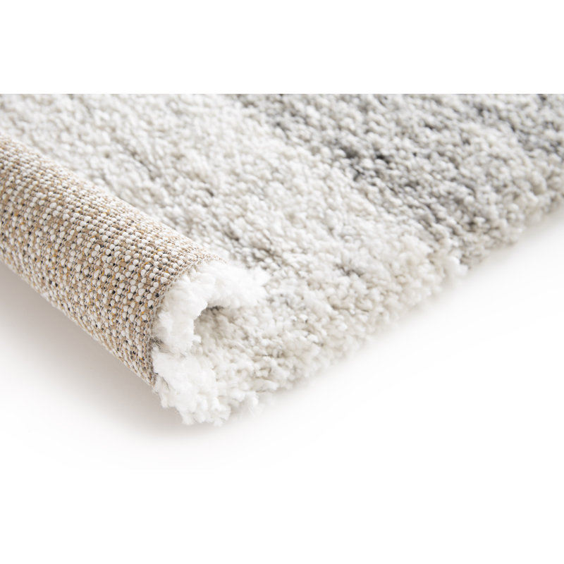Aljawhara Geometric Shag Area Rug, Rectangle 120 x 170cm