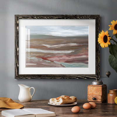 Valley Of Fall Framed On Paper Print