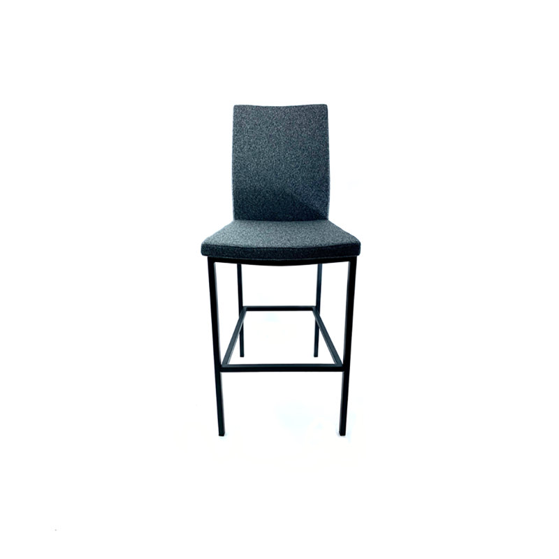 Tabouret de comptoir Agim, Tabouret de comptoir (hauteur de siège de 27 po), Noir