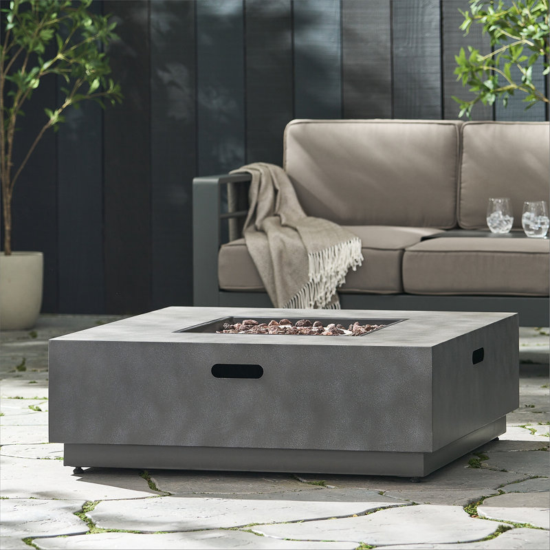 Fer carré PIT-50 000 BTU, Gris Pierre