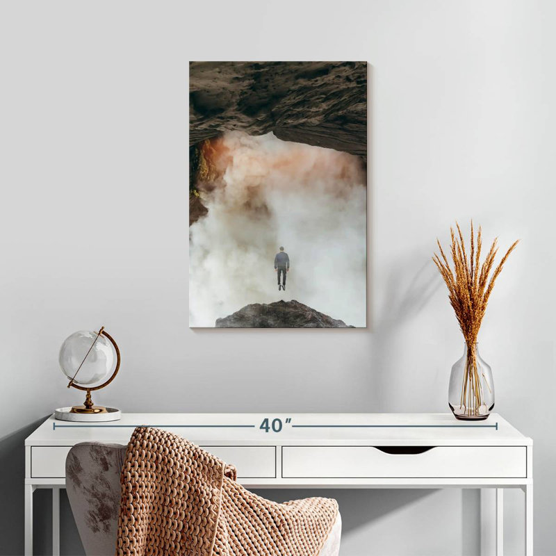 Kelan Volcano Blow, 24" H x 16" W