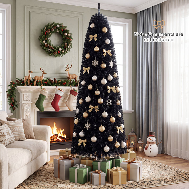 Sapin de Noël de 2,3 m (7/8 pi) avec 8 modes d'éclairage, 874/1115 extrémités de branches fournies, 250/320 lumières DEL