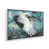 Cadre flottant en chrome poli
