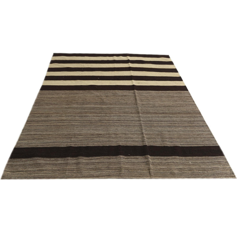 Tapis brun 5x8 Ponce