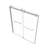 Bypass Shower Door, Sliding Door, With 5/16" Tempered Glass-109553917
