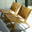 Chaise d'appoint en cuir pleine fleur Shaynie