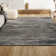 Keisha Modern Berber Stripe Gray/Cream Rug
