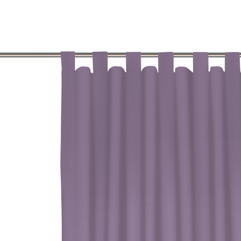 Curtain Panel Panel, Width 132 x Drop 245, Lilac