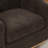 31.89" W Chenille Upholstered Channel Tufted 360° Swivel Barrel Chair with Metal Base (Set of 2)-1680232601
