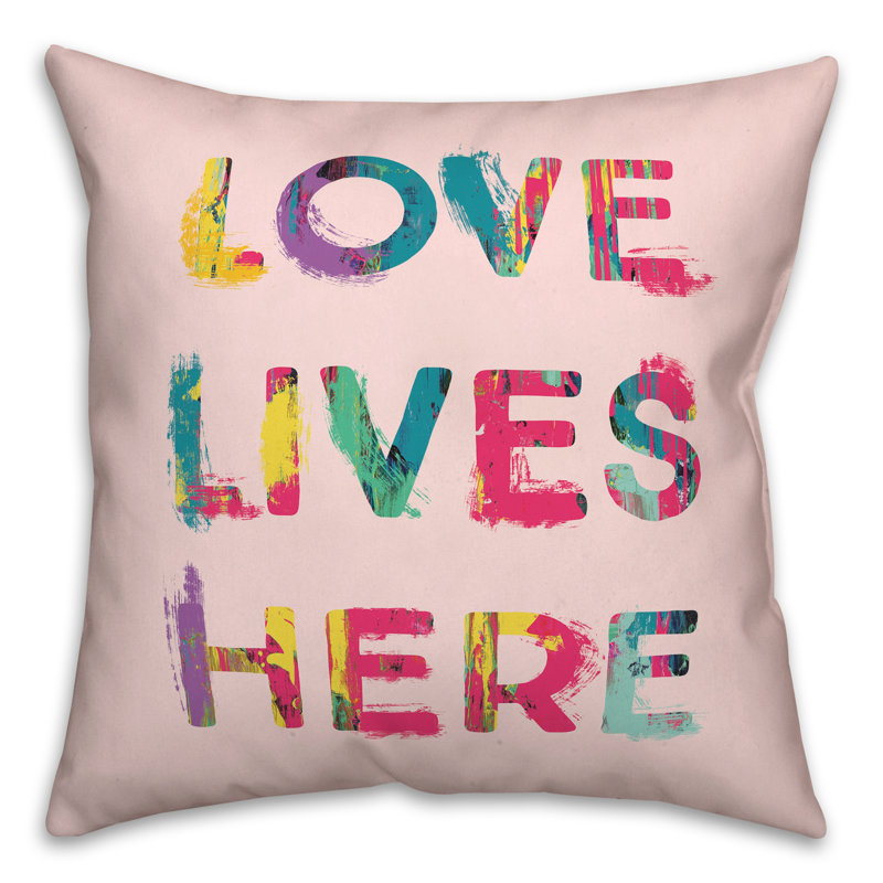 Reversible Throw Pillow, 16" x 16"
