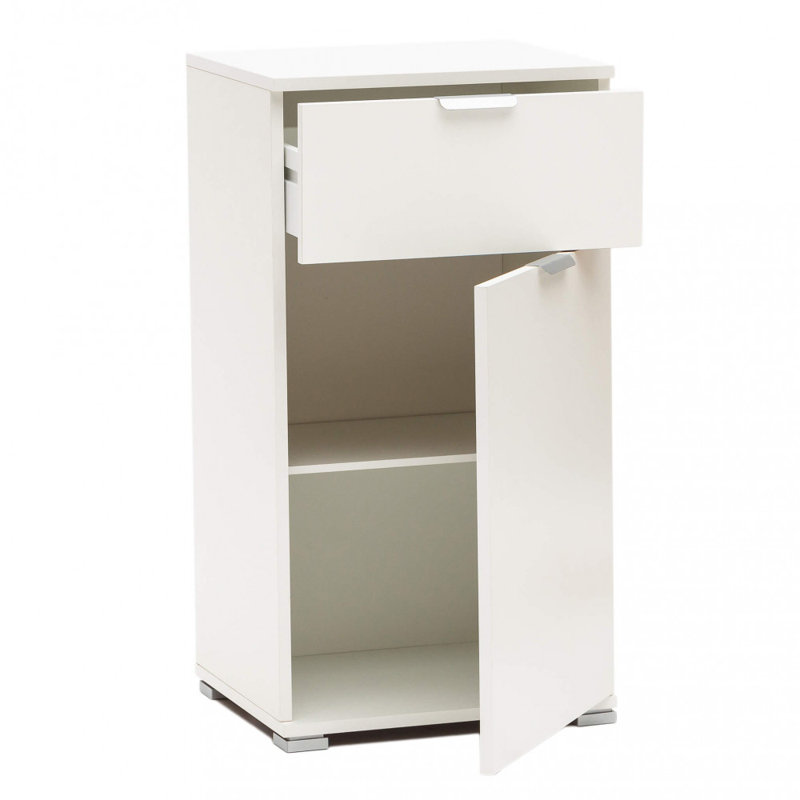 Laidlaw 1 - Door Standard Accent Cabinet, White