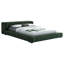 Lit plateforme double tapissier Chenoweth - vert-1282235349-1282235353