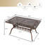 Tables de patio Marmillion pour six personnes