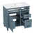 Bleu gris est en rupture de stock