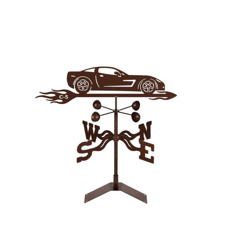 C5 Corvette 28'' H Transportation Weathervane, Roof Mount