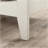 L-Shaped Desk, White Finish
