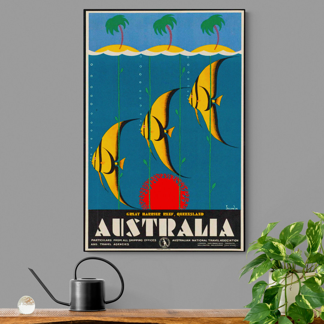 Australia Great Barrier Reef - Wrapped Canvas Print