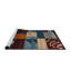 Tapis abstrait 100% lavable à la machine 4246-570056518