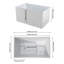 Baignoire autoportante rectangulaire CASAINC 47,24 po en acrylique blanc avec siège intégré et bonde