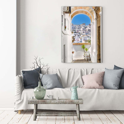 Brick Wall - Wrapped Canvas Print