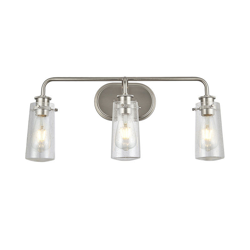 3 lumières, Nickel brossé