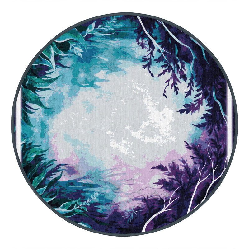 Tapis Dewdrop Haven, Rond 4 pi