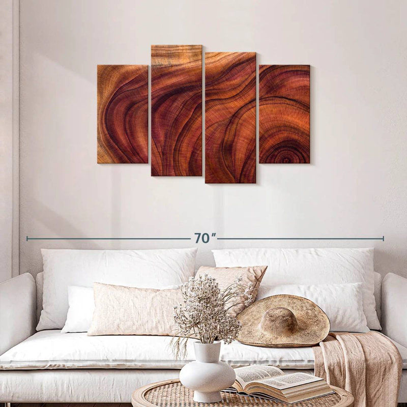 Avery Wood Grain Pattern, 27" H x 43" W