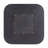 Abdulazim Solid Wood Square Wall Mirror