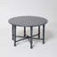 Table basse ronde en métal 31,5 po