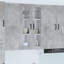 Vidaxl Kitchen Wall Cabinet With Shelf Concrete Grey 80 X 31 X 100 Cm-121217731-121217739