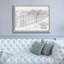 «Map of Galveston, TX 1890» par Epic Graffiti Portfolio, art mural sur toile-838372150