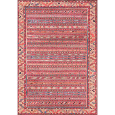 Tapis rouge de style sud-ouest Nuria