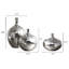Ansen Mirrored Ceramic Decorative Vases 3-piece set-44651144