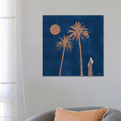 Thinking 1 Piece Wrapped Canvas Wall Art