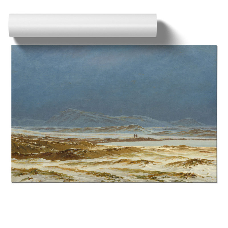Spring Landscape by Caspar David Friedrich - Frameless Print, 30cm H x 42cm W x 0.1cm D