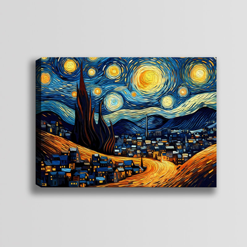 Peinture décorative sur toile, 27.6" H x 39.4" W
