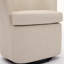 Fauteuil d'appoint pivotant en similicuir-1562559576