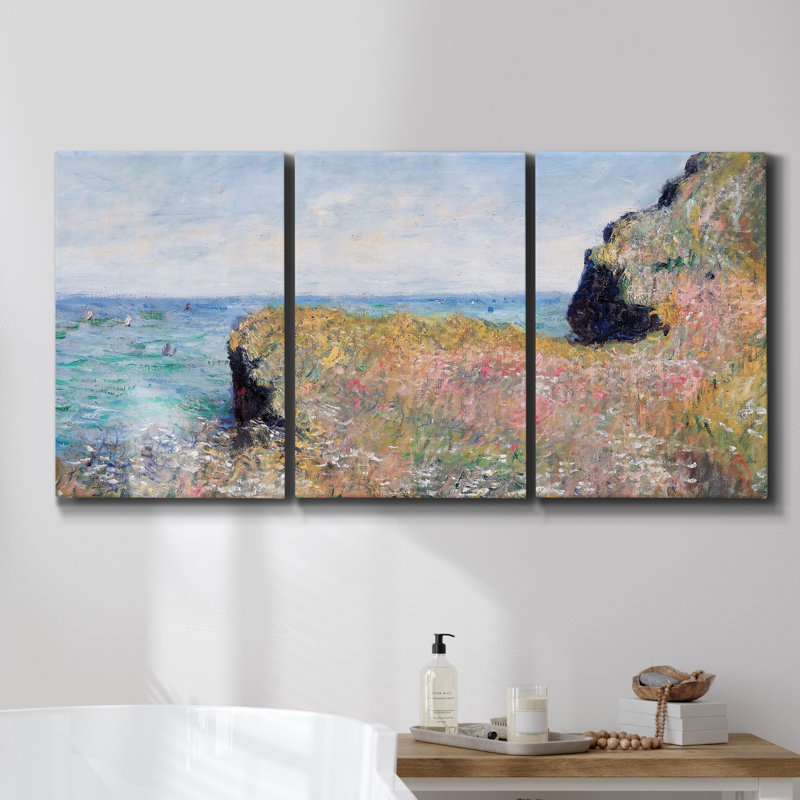 " The Music Of Water " 3 - Pieces, 36" H x 72" W x 2" D