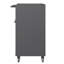 Armoire de rangement robuste en métal avec roulettes - Armoire de rangement pour outils