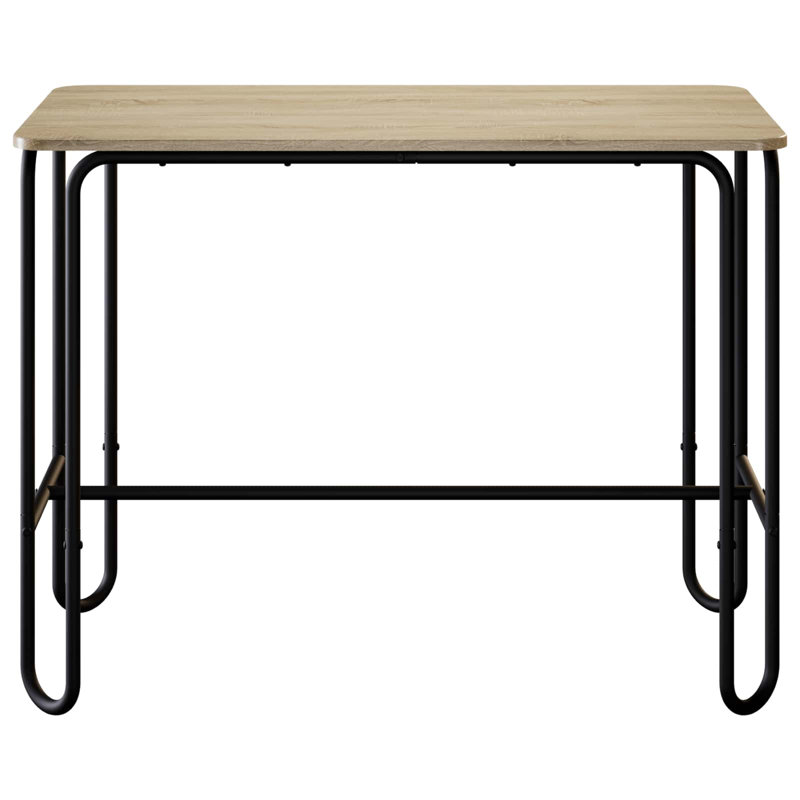 Dining Table, Black / Sonoma Oak