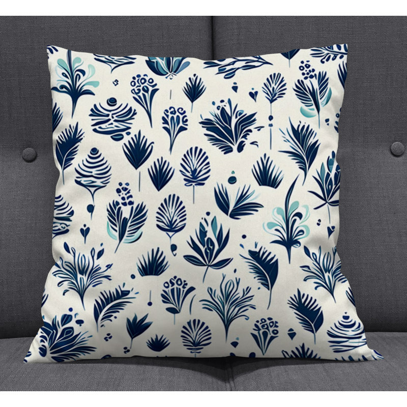 Coussin décoratif, Housse de coussin seulement - sans coussin, H 16 po x l 16 po