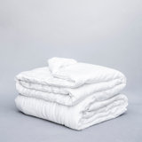 Utilitarian TENCEL Baffle Box Stitch Solid Colour Comforter