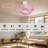 Soraya 22 in. Indoor Ceiling Fan with Dimmable Integrated LED and Remote Control-820131339-820131338