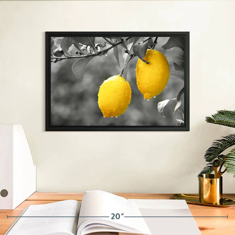 Yarlin Lemons Pop, 9" H x 13" W