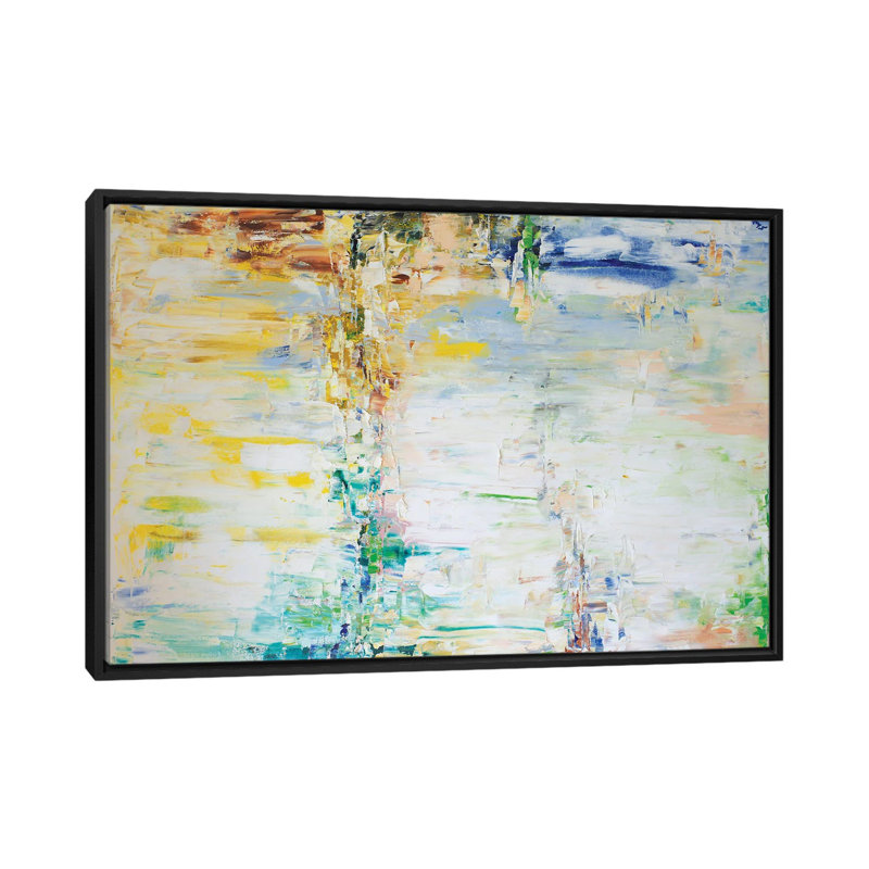 Penny 1 Piece Wall Art on Canvas, 101.6 cm H x 66.04 cm W, Black Floater Frame