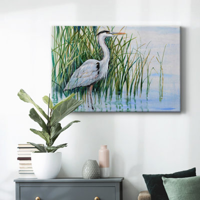 Toile tendue Heron in the Marsh I-Gallery