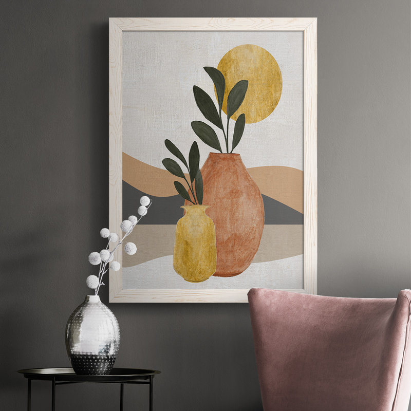 Adobe Moon II - reproduction d'un cadre photo sur toile, H 43,5 po x l 31,5 po x P 1 po, Blanc